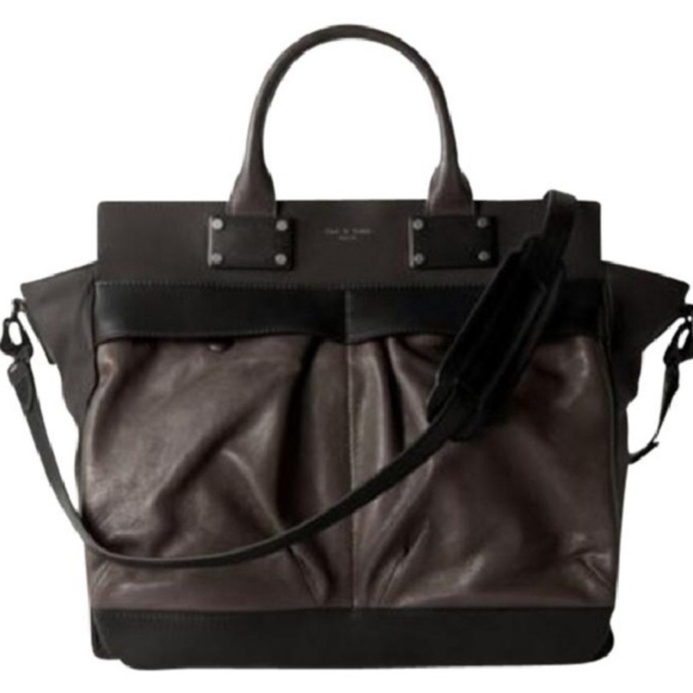 Rag & Bone Large Pilot Bag in Mocha